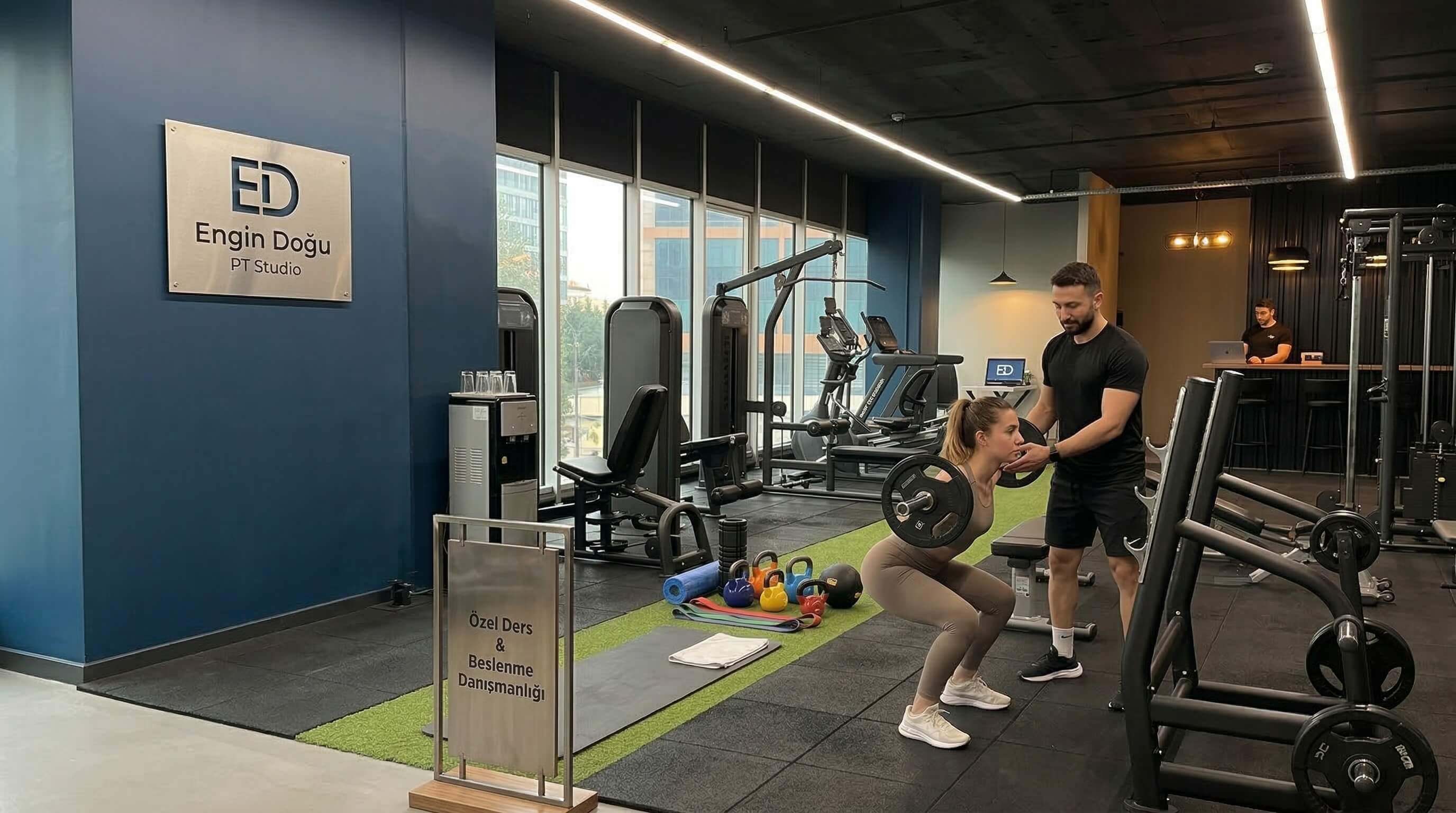 Personal training seansı